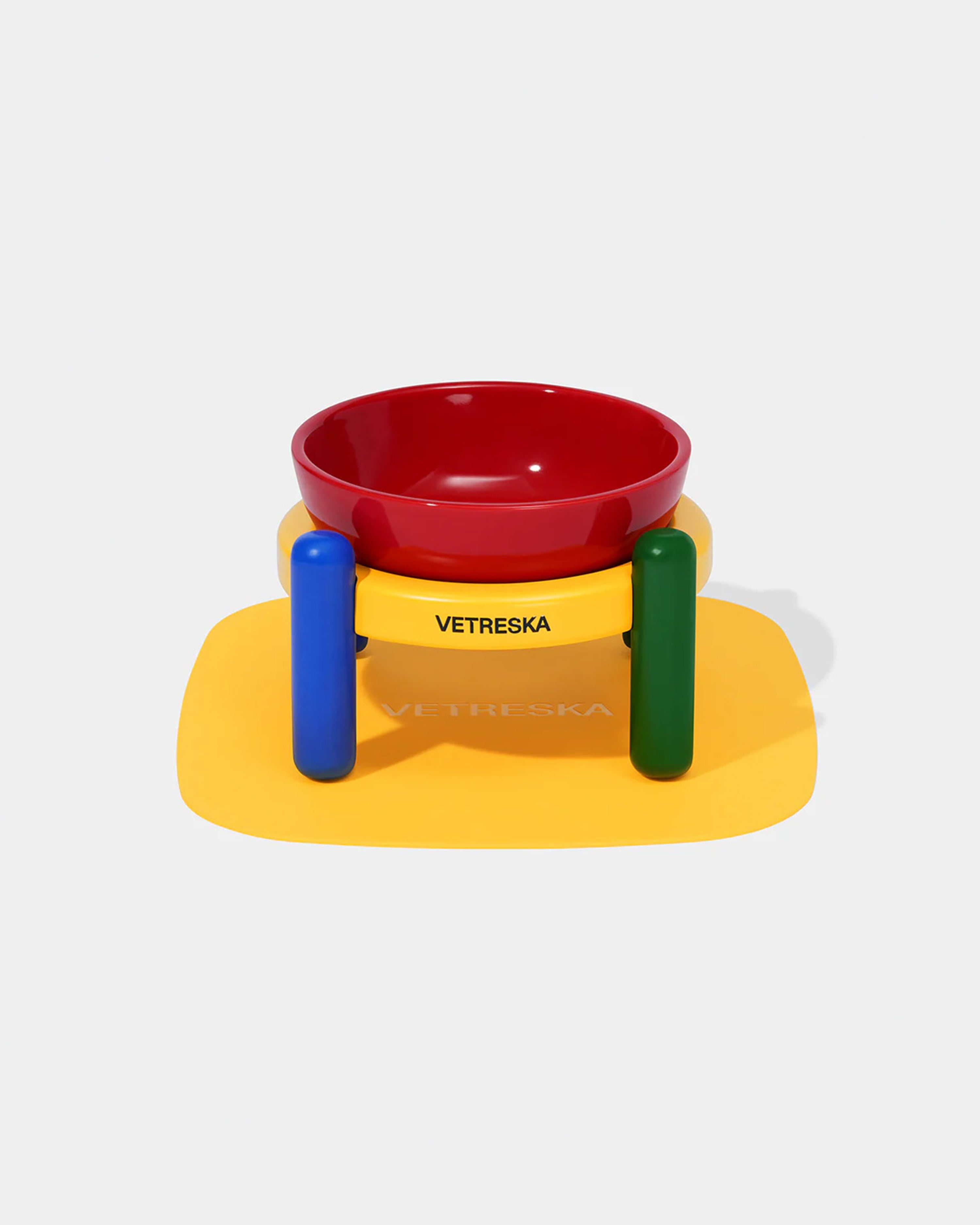 Chroma Ceramic Pet Bowl & Mat Set (M)