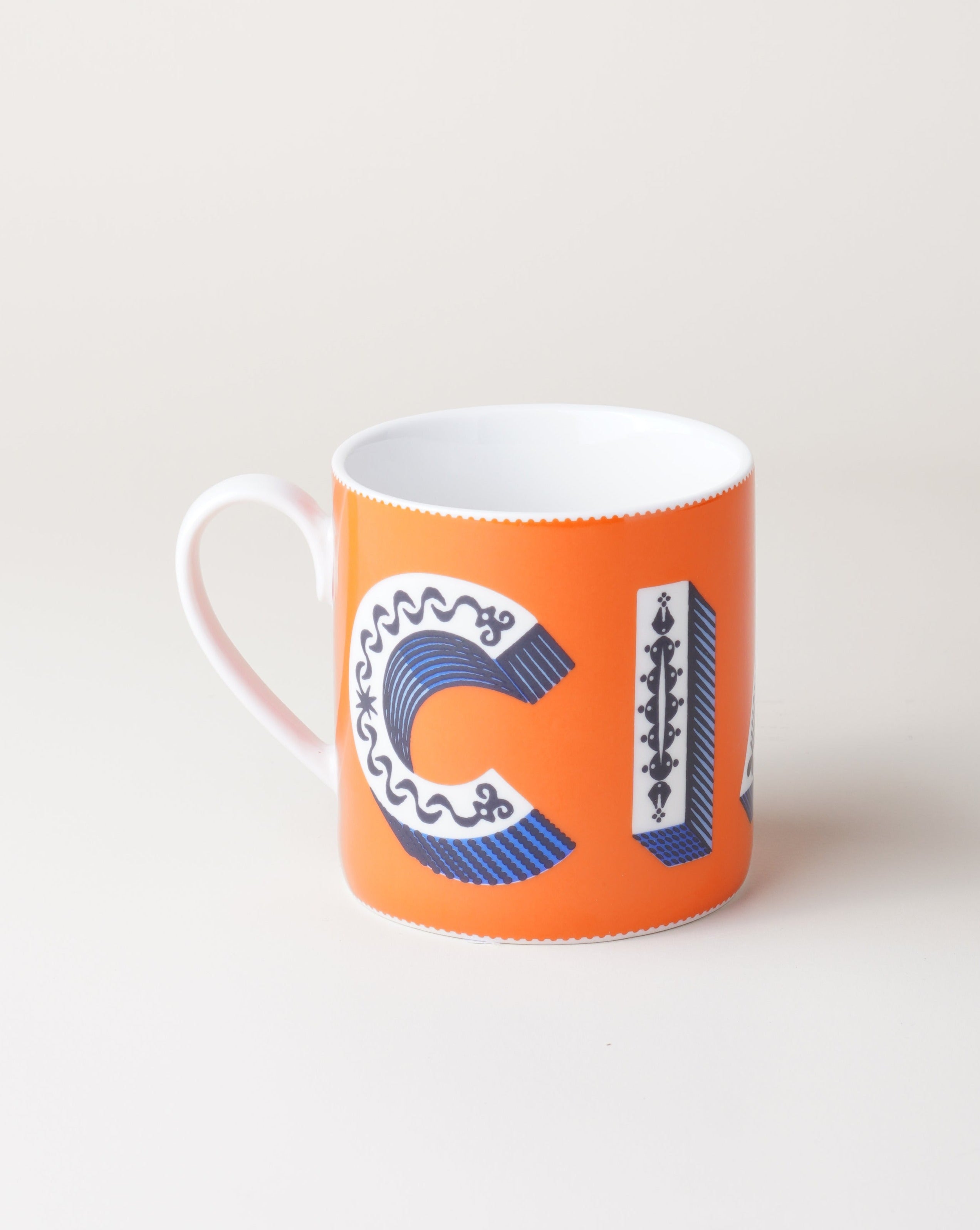 Ciao Orange Mug