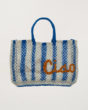 Ciao Stripe Lavinia Cobalt Stripe & Tango