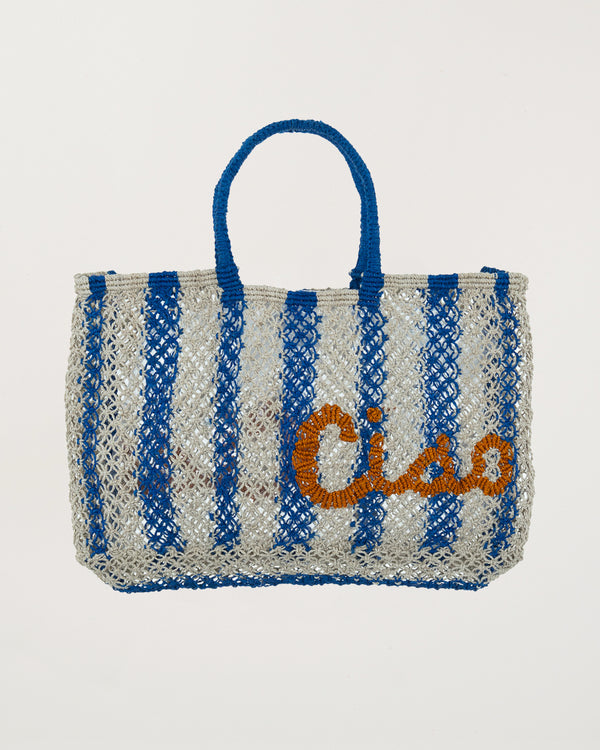 Ciao Stripe Lavinia Cobalt Stripe & Tango