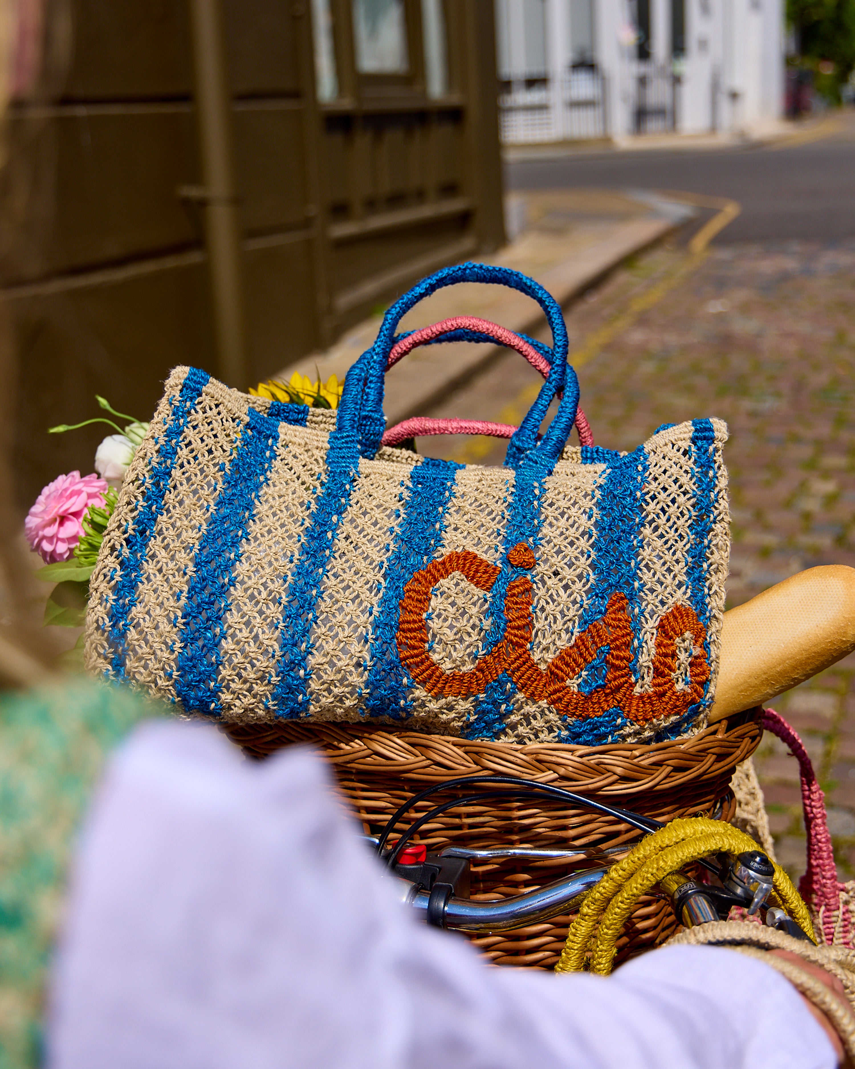 Ciao Stripe Lavinia Cobalt Stripe & Tango