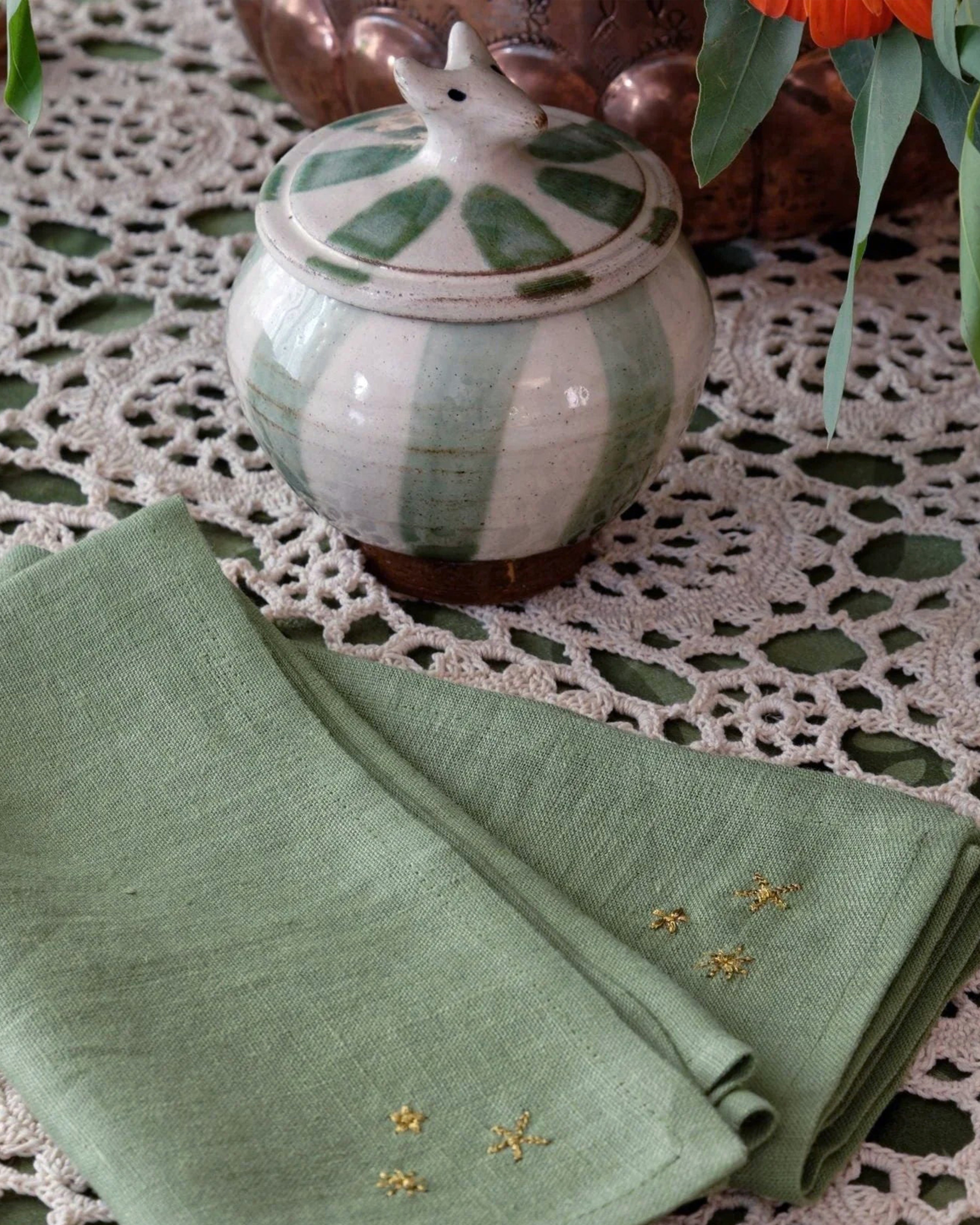 Circus Jam Jar Green