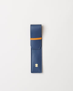 Classic Reflect Pen Pouch Blue