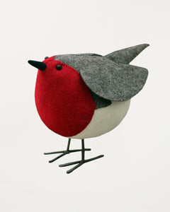 Classic Standing Christmas Robin XL