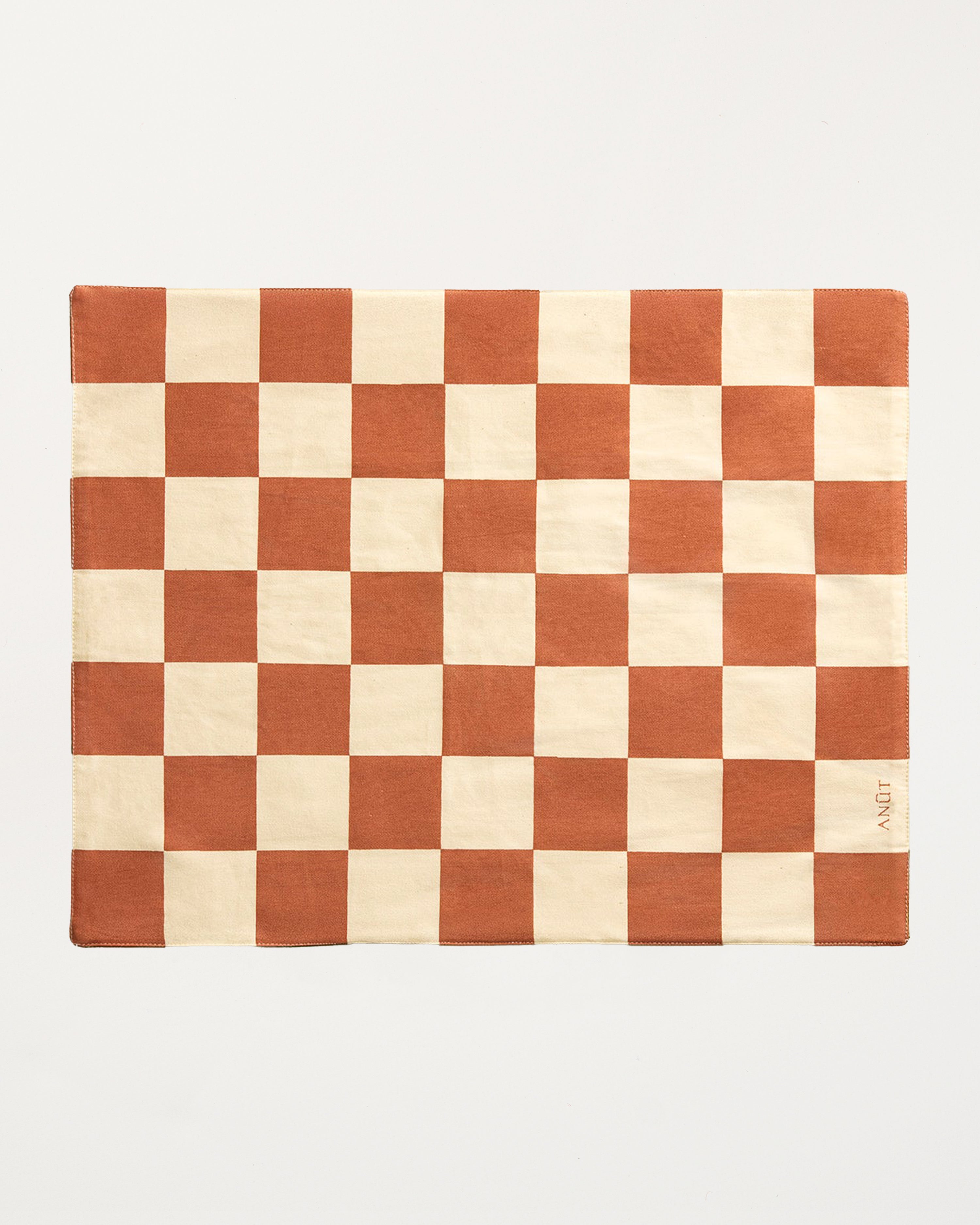 Cleo Cotton Placemat (Set of 6) Teal/Orange