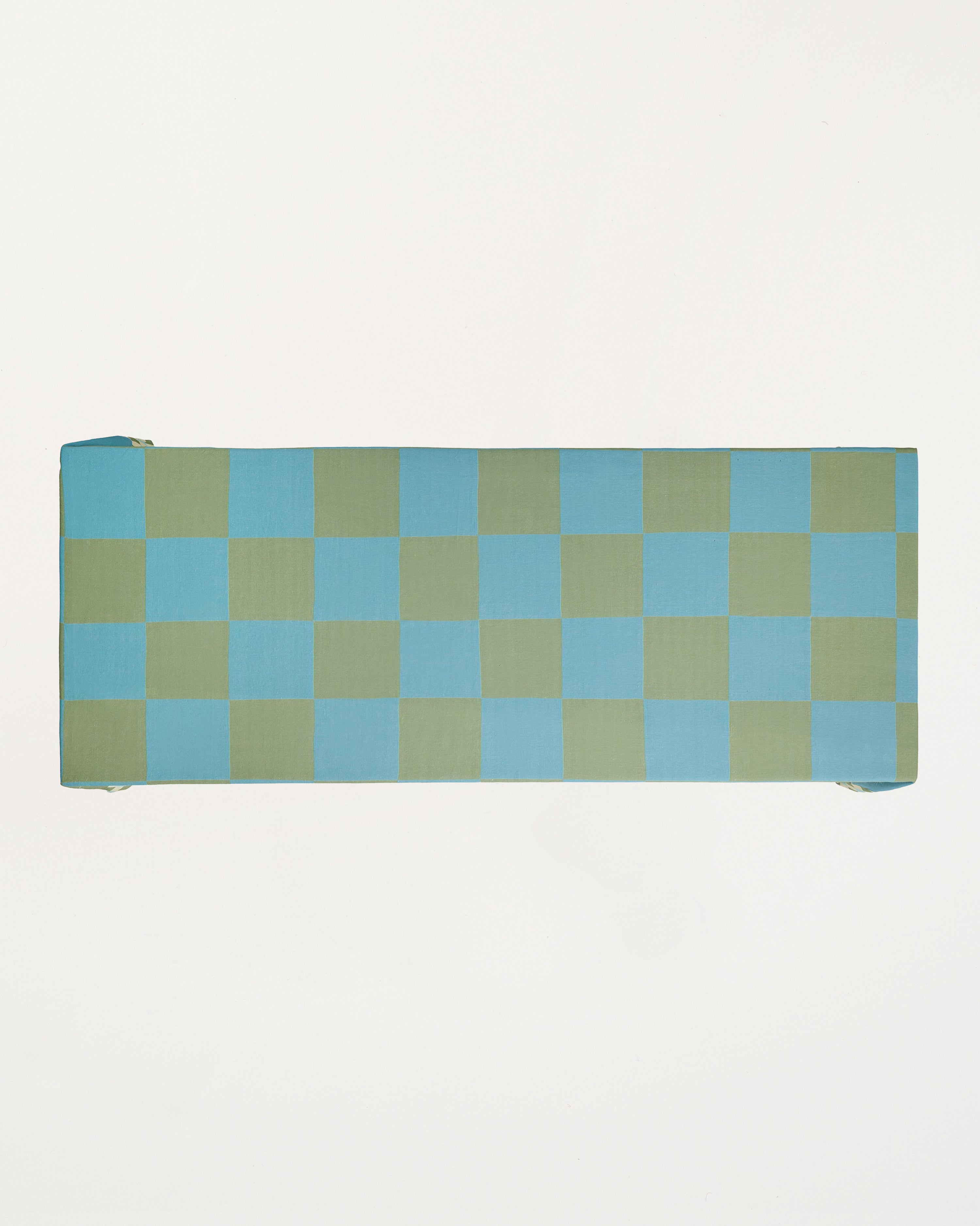 Cleo Linen Tablecloth Turquoise/Green 160x300cm