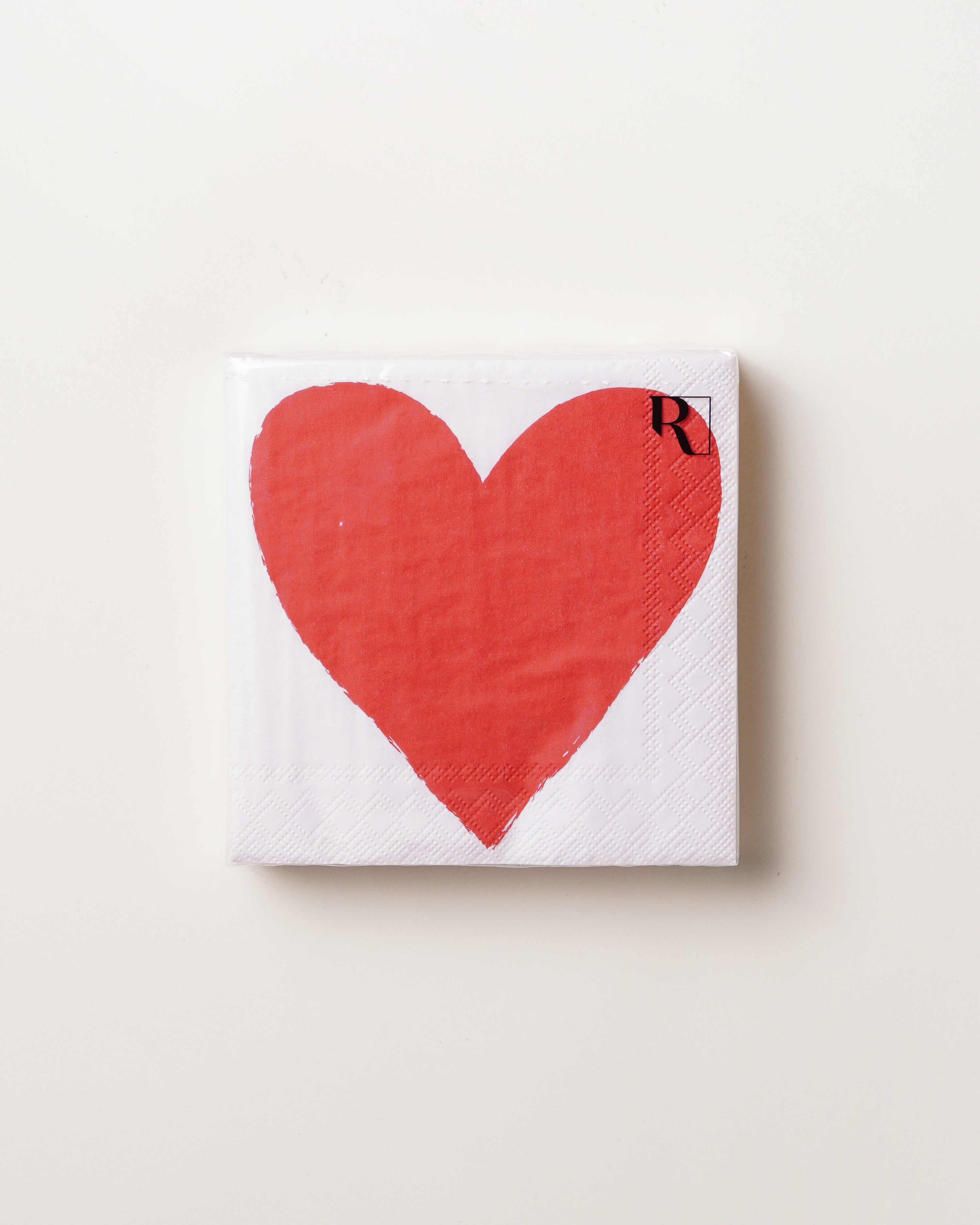 Cocktail Napkin Heart