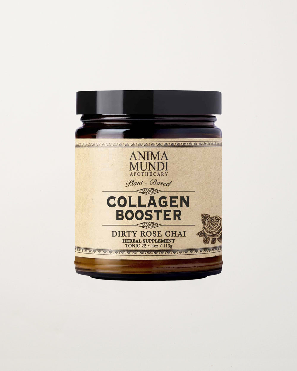 Collagen Booster Powder Dirty Rose Chai 4oz