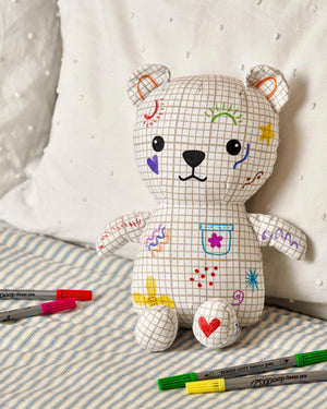 Colour-in & Doodle Artie Bear