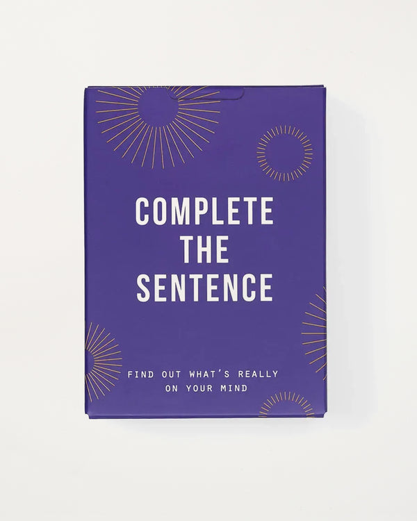 Complete The Sentence