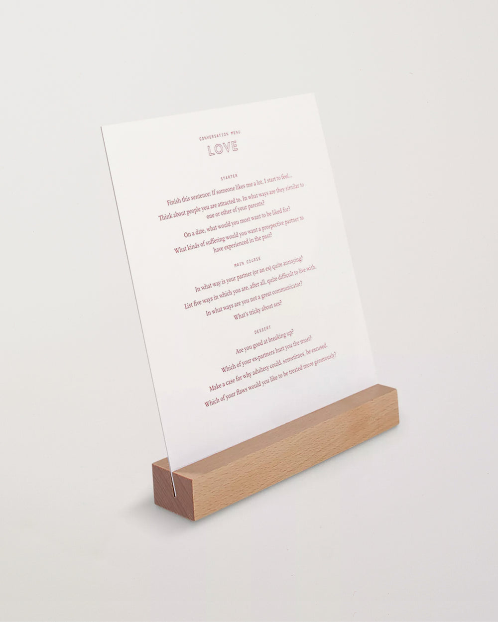 Conversation Menus