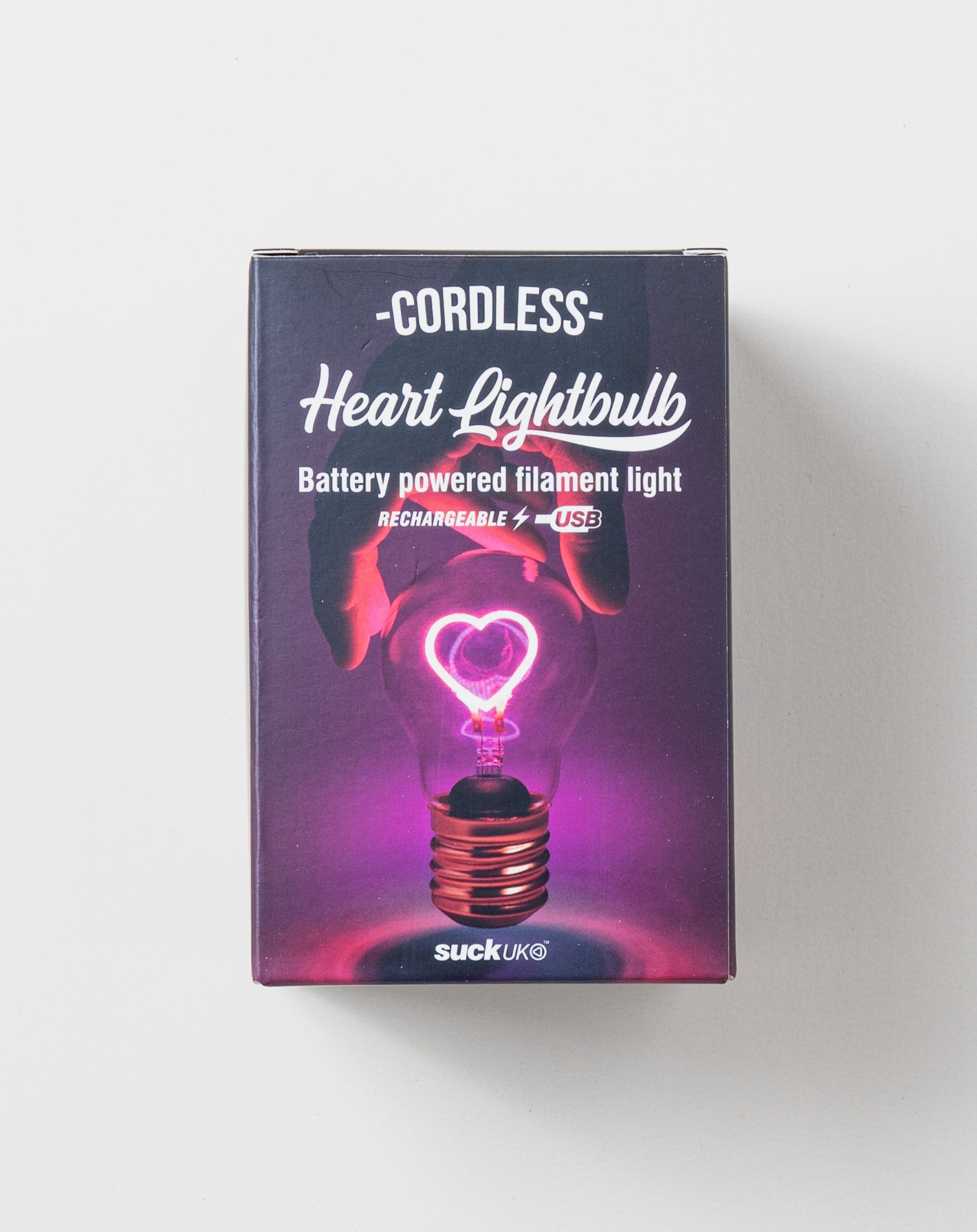 Cordless Heart Lightbulb