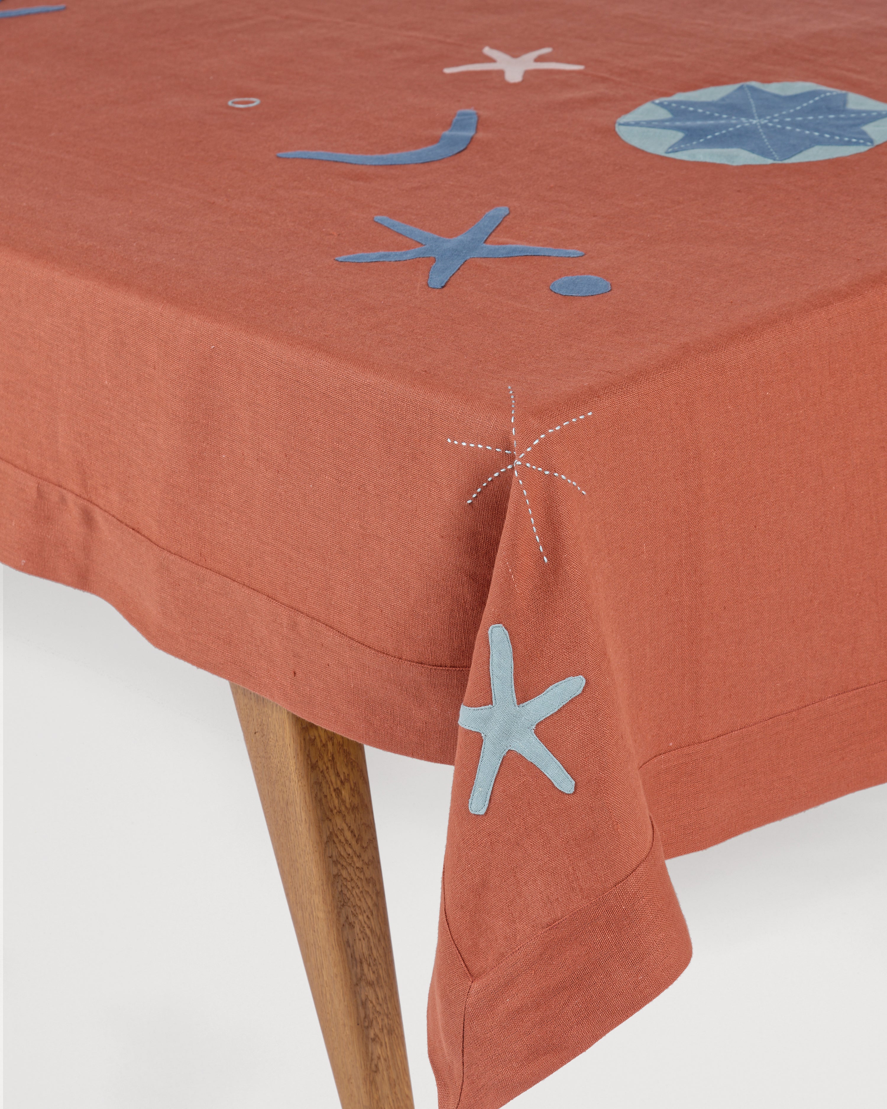 Cosmic Tablecloth Terracotta