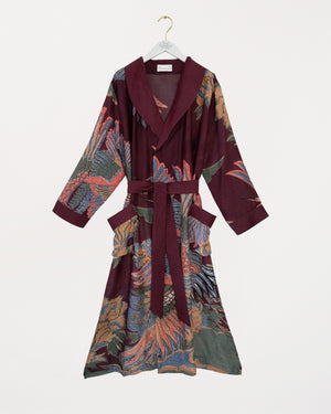 Crane Plum Gown