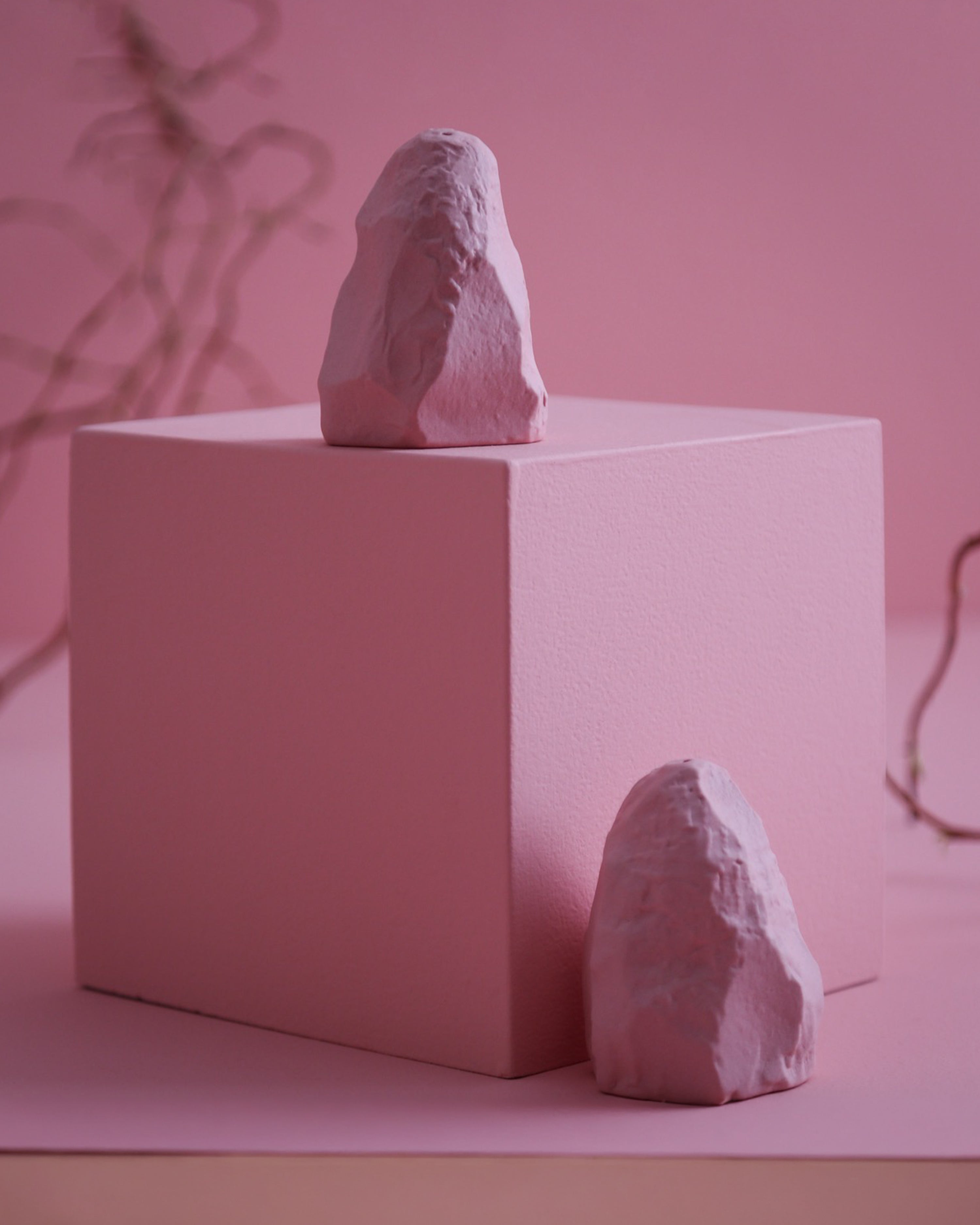 Crockery Pink Salt & Pepper