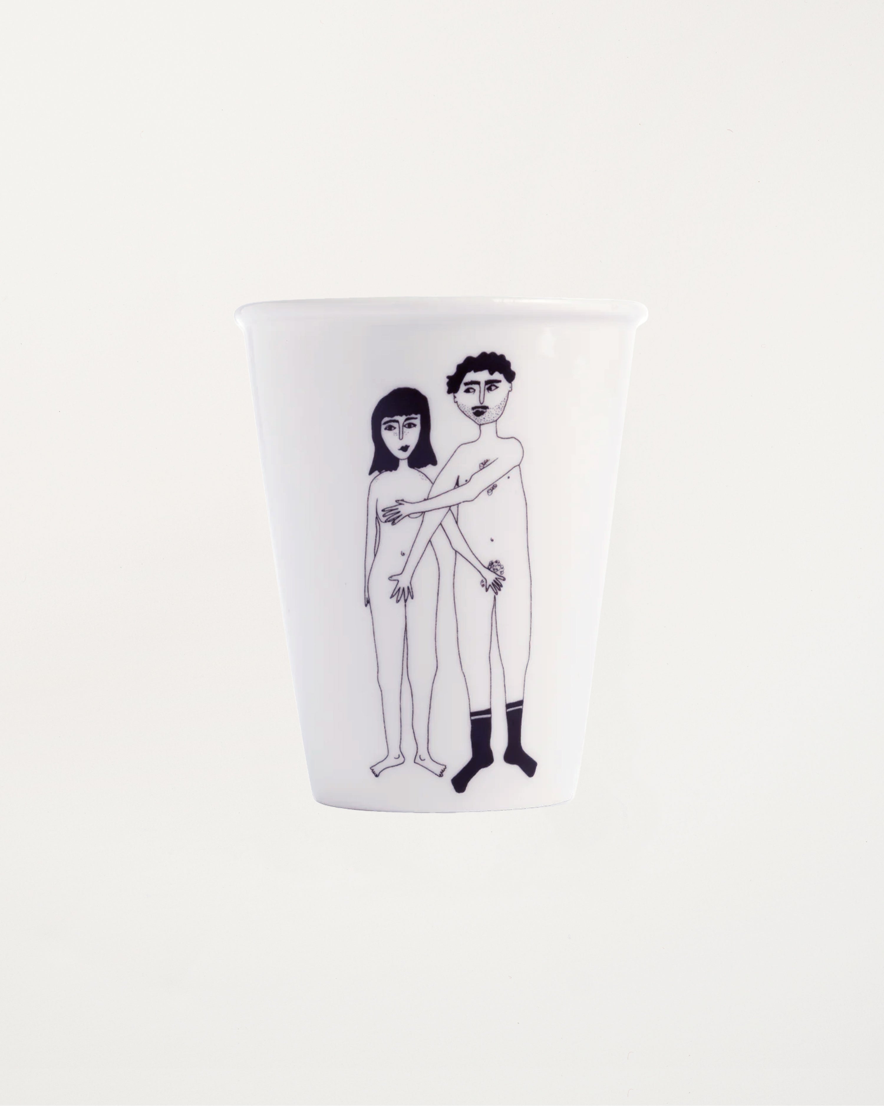 Cup Naked Couple