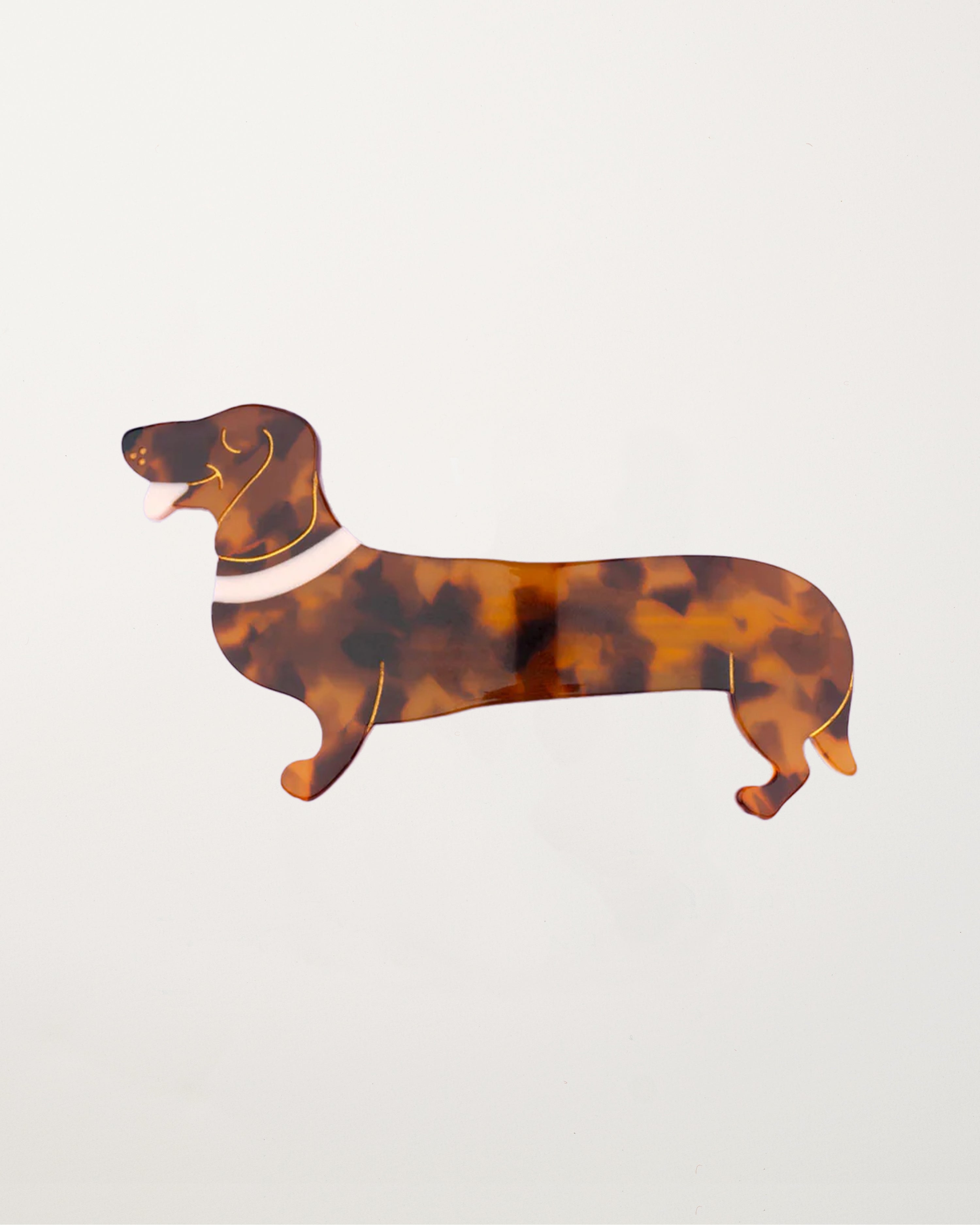 Dachshund French Hair Clip