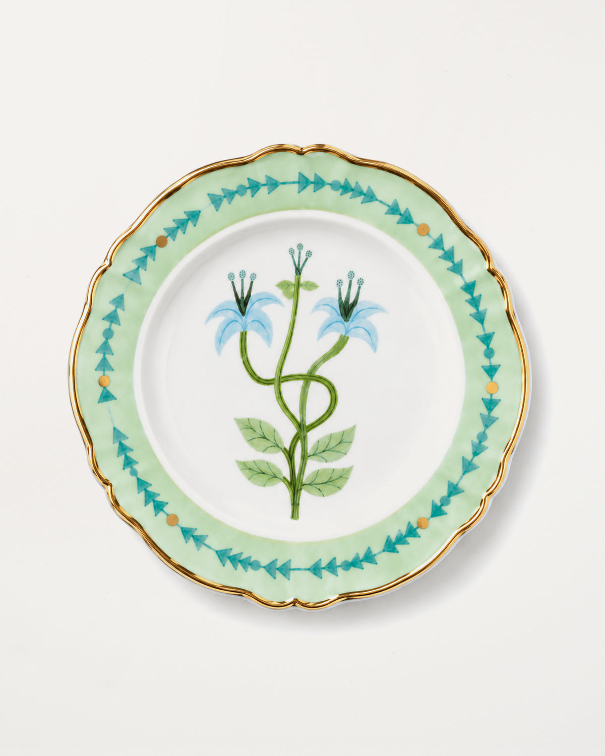 Dessert Plate Botanica Green D20.5cm