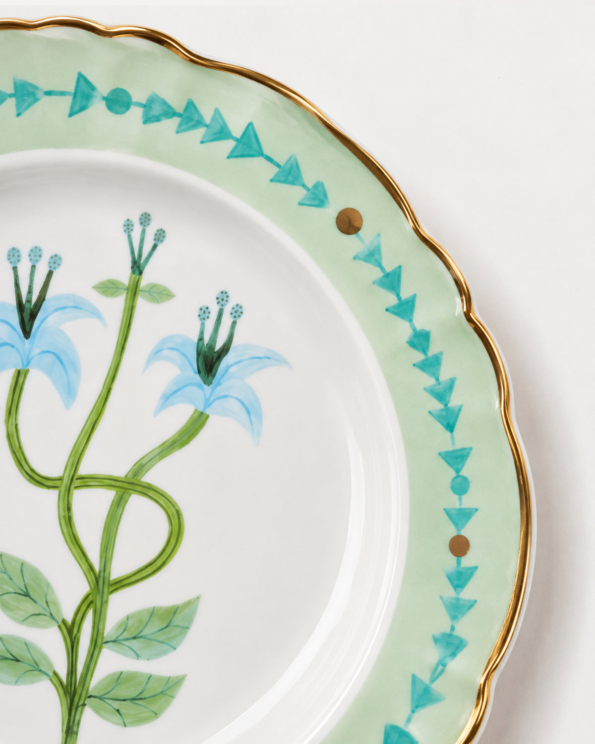 Dessert Plate Botanica Green D20.5cm