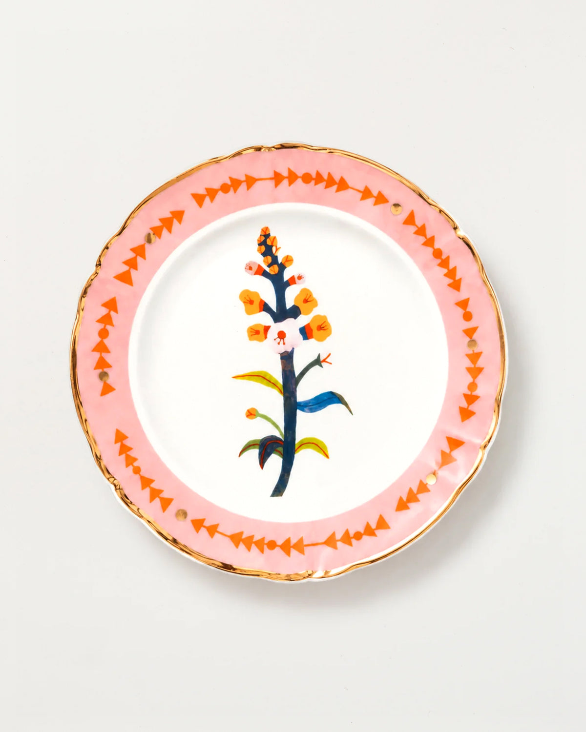 Dessert Plate Botanica Pink D20.5cm