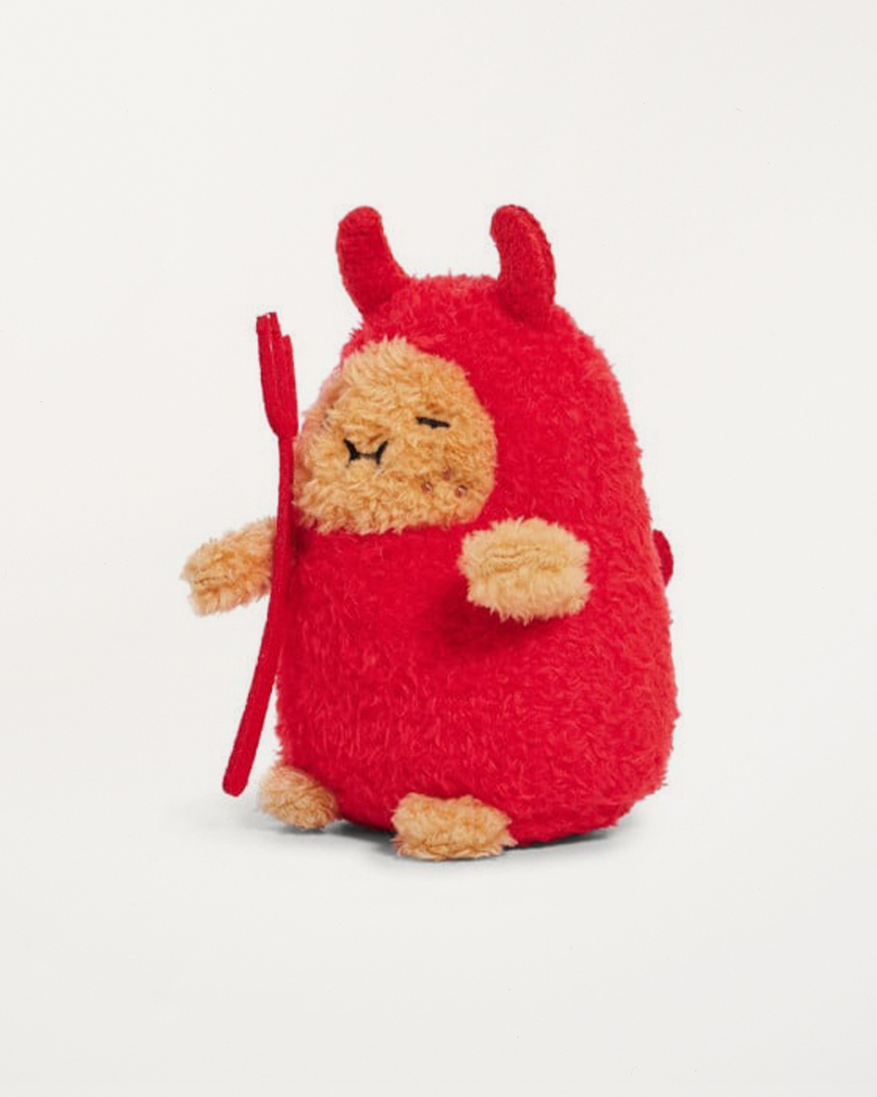 Devil Ricespud Mini Sitting Plush Toy