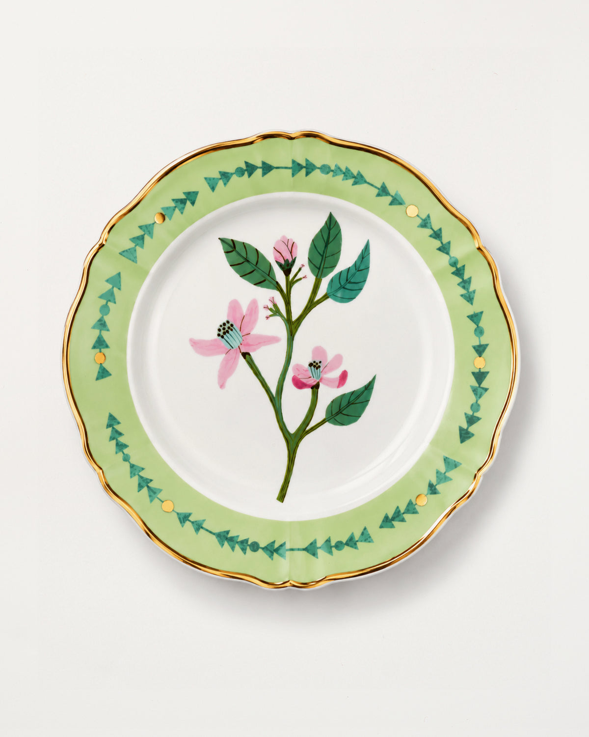 Dinner Plate Botanica Green D26.5cm