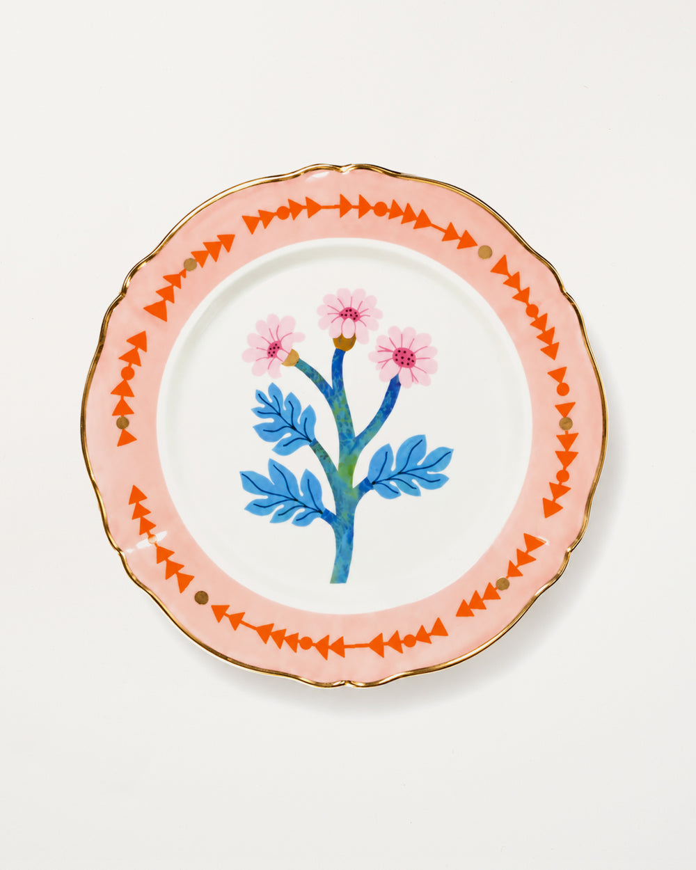 Dinner Plate Botanica Pink D26.5cm