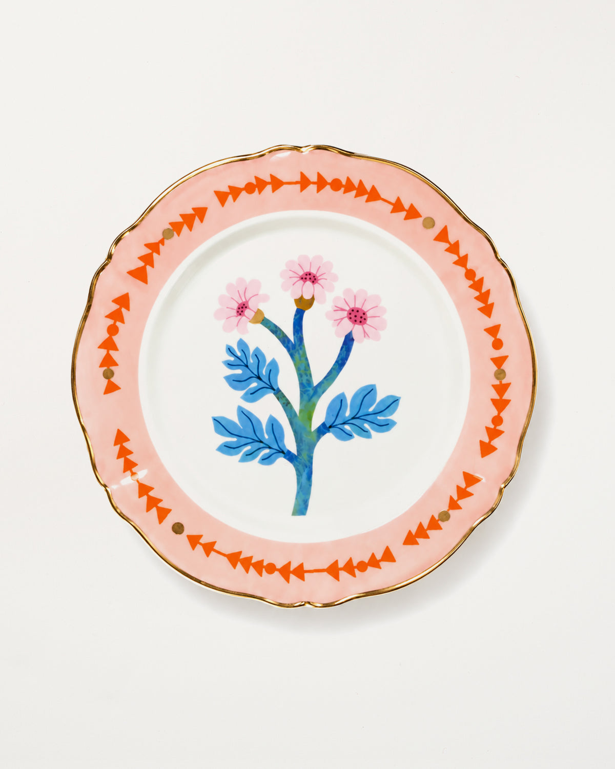 Dinner Plate Botanica Pink D26.5cm