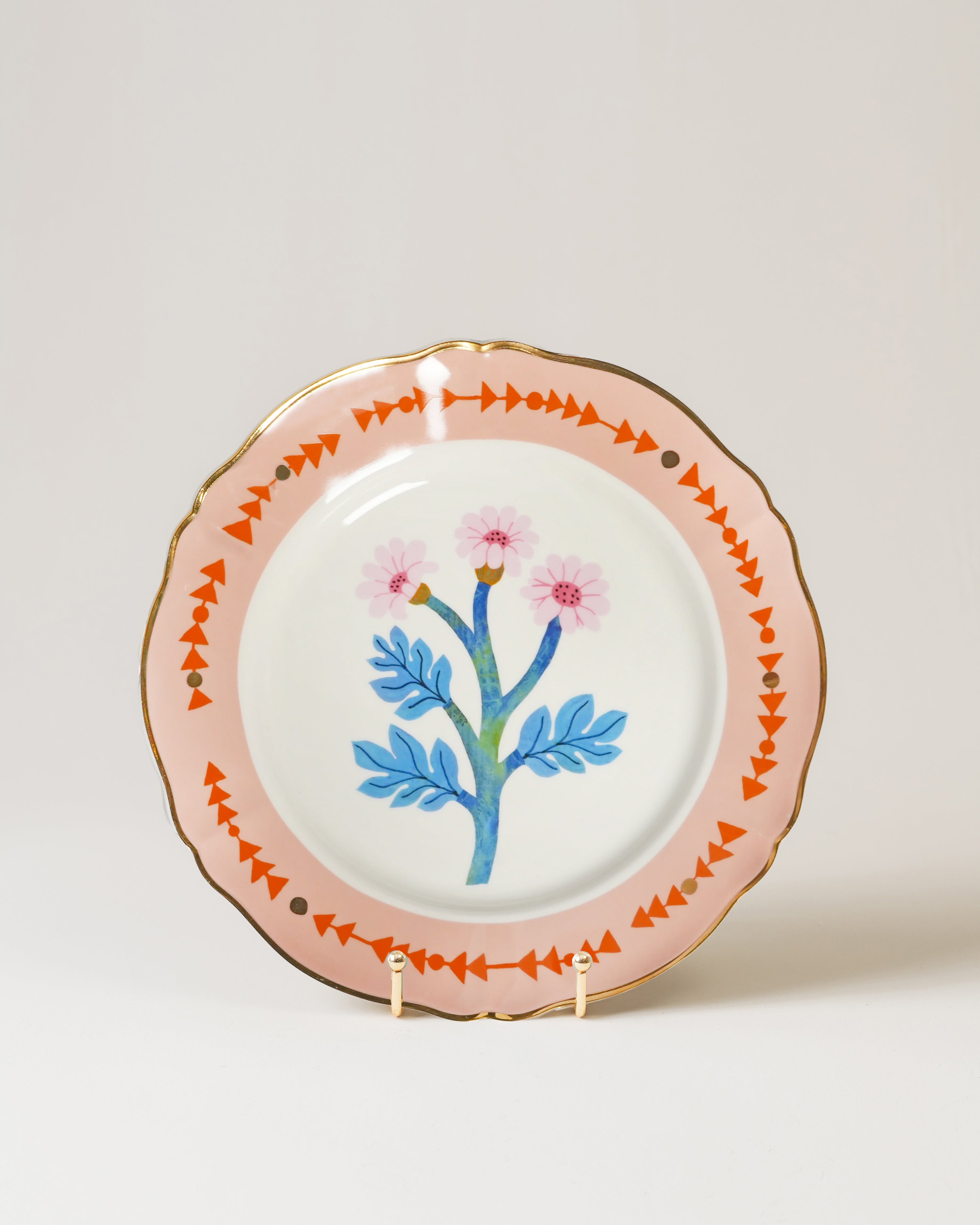 Dinner Plate Botanica Pink D26.5cm