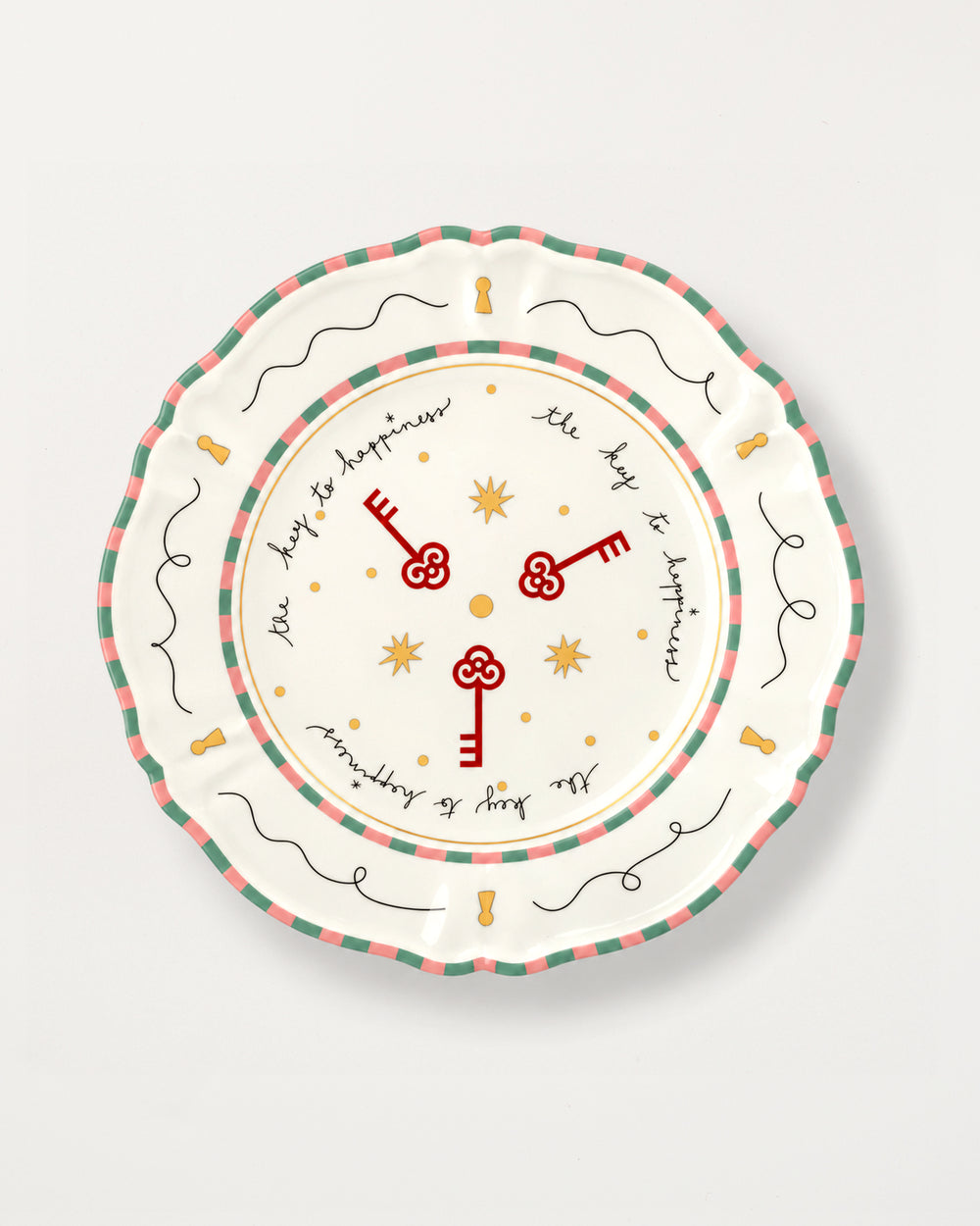 Dinner Plate Keys D26.5cm