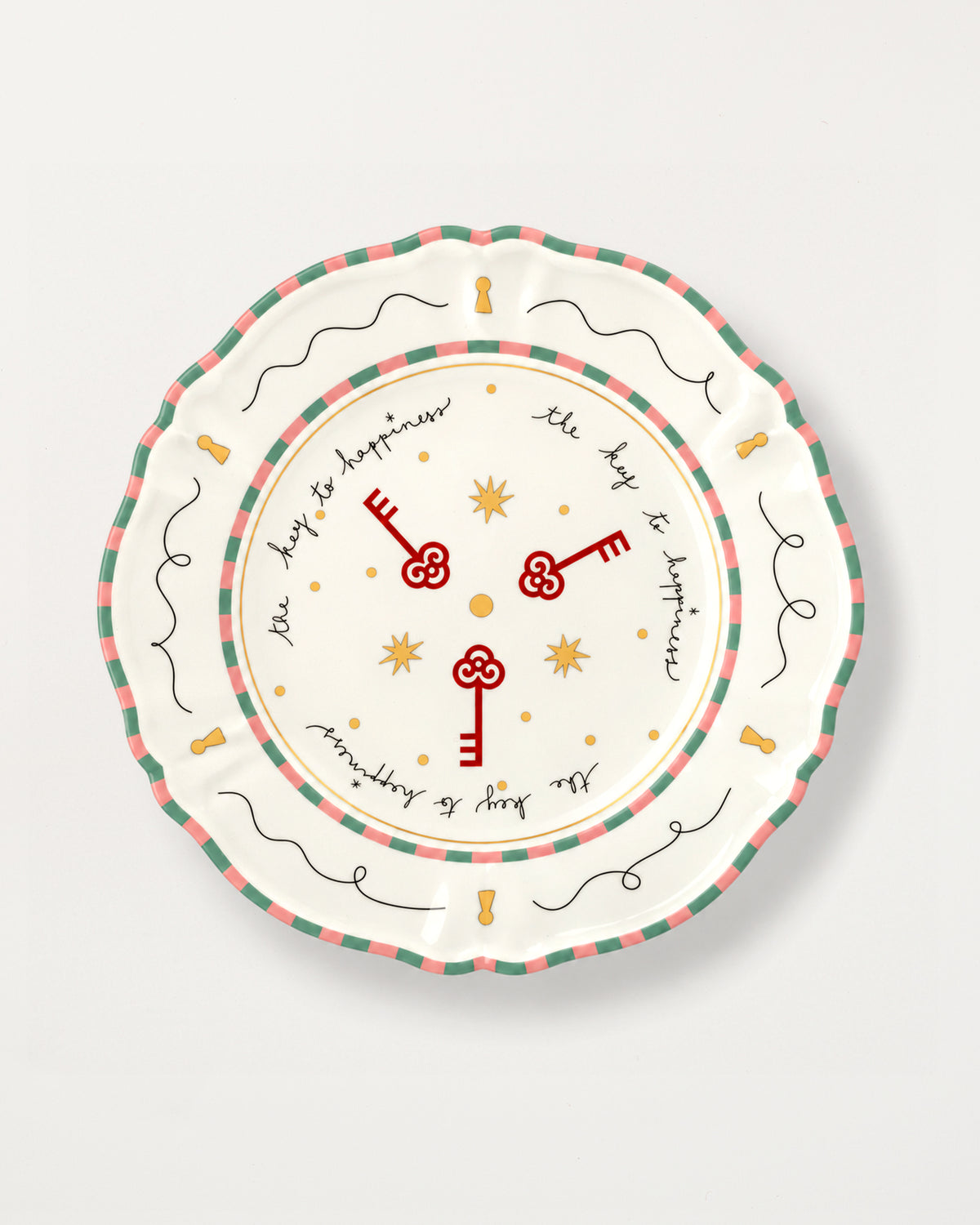 Dinner Plate Keys D26.5cm