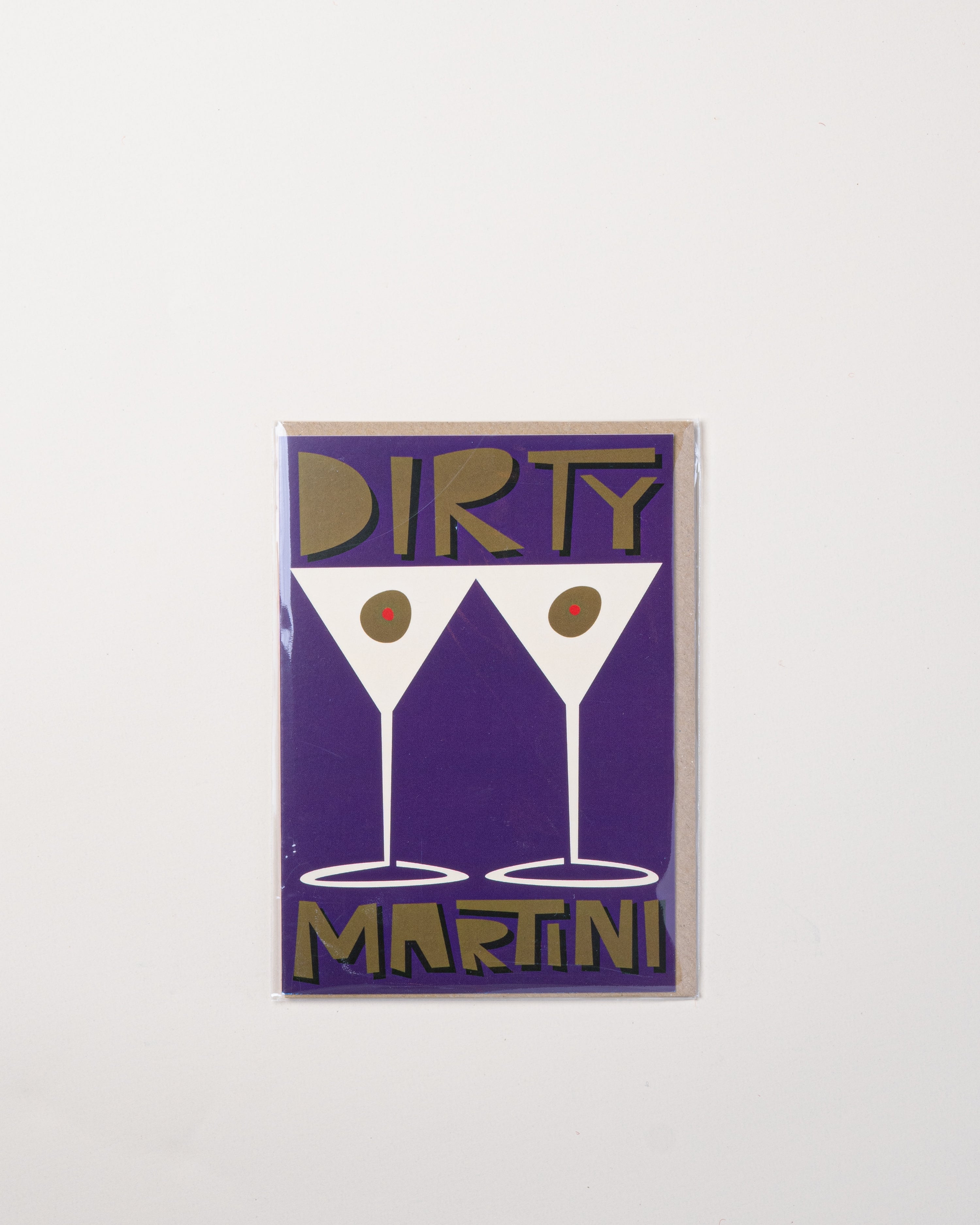 Dirty Martini Card