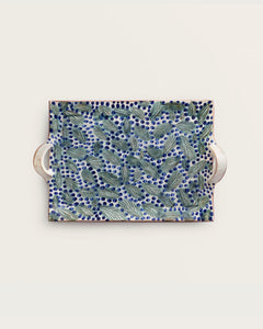 Dotty Leaves Tray