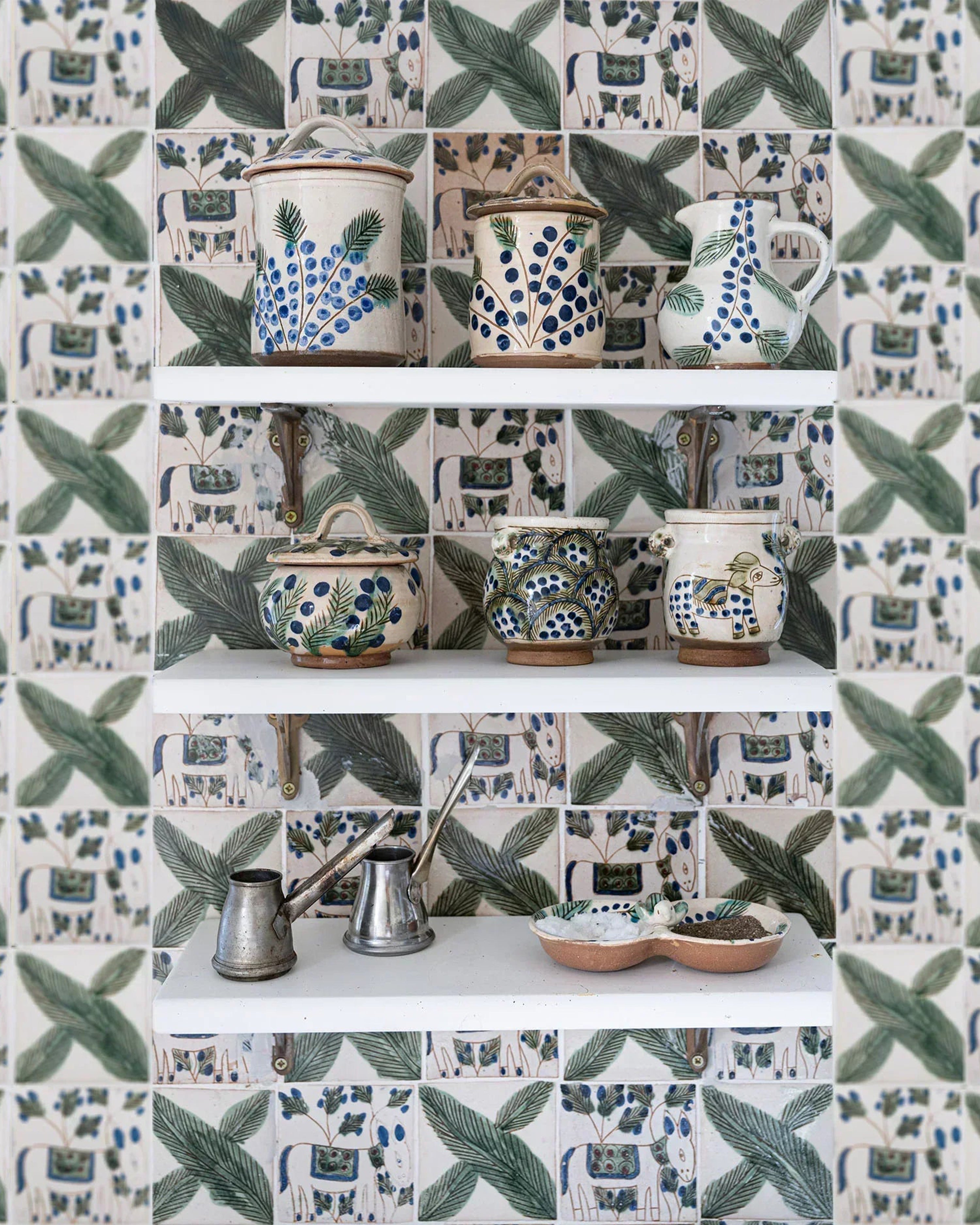 Dotty Vine Sugar Jar