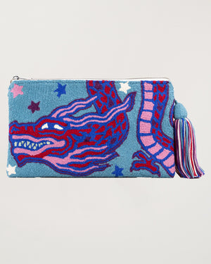 Dragon Blue Clutch M