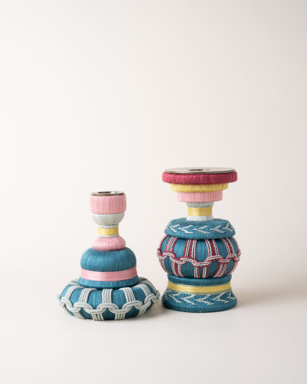 Set of 2 Candlesticks Duetto