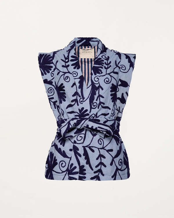 Elsa Vest Blue Bliss
