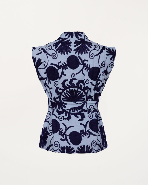Elsa Vest Blue Bliss