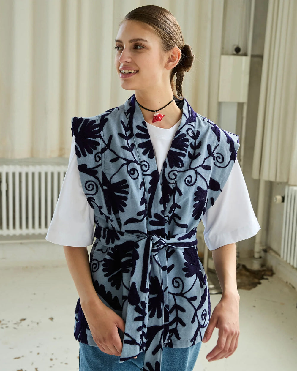 Elsa Vest Blue Bliss