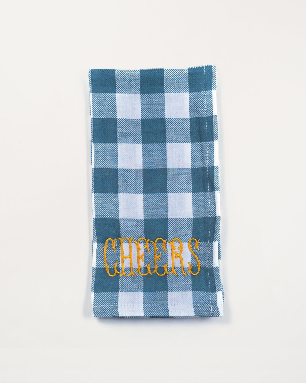 Embroidered Napkin Cheers