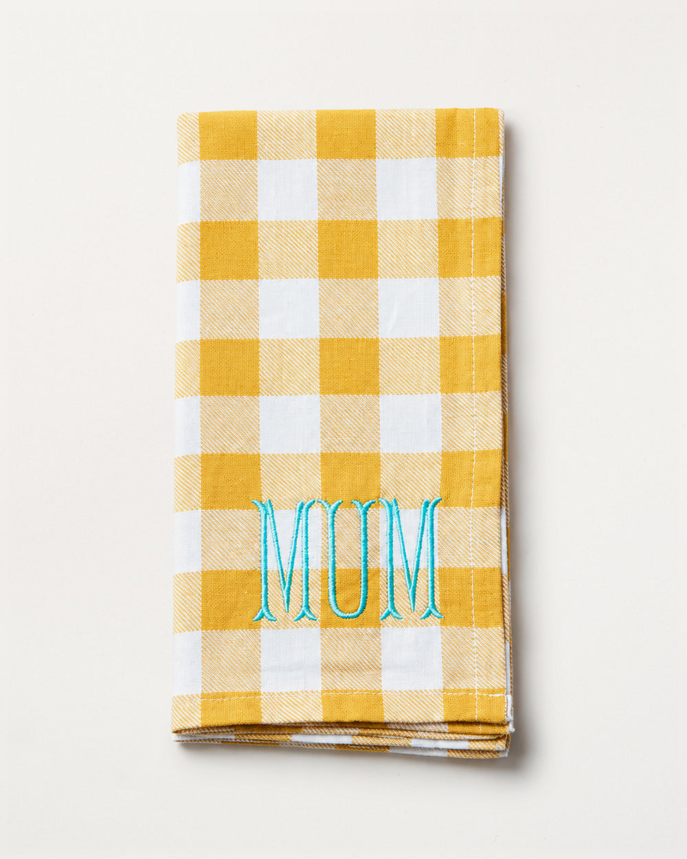 Embroidered Napkin Mum