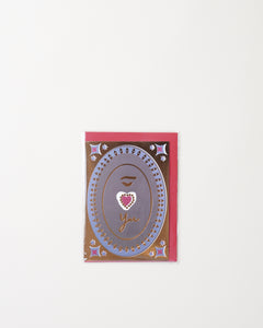 Eye Love You Gold Card