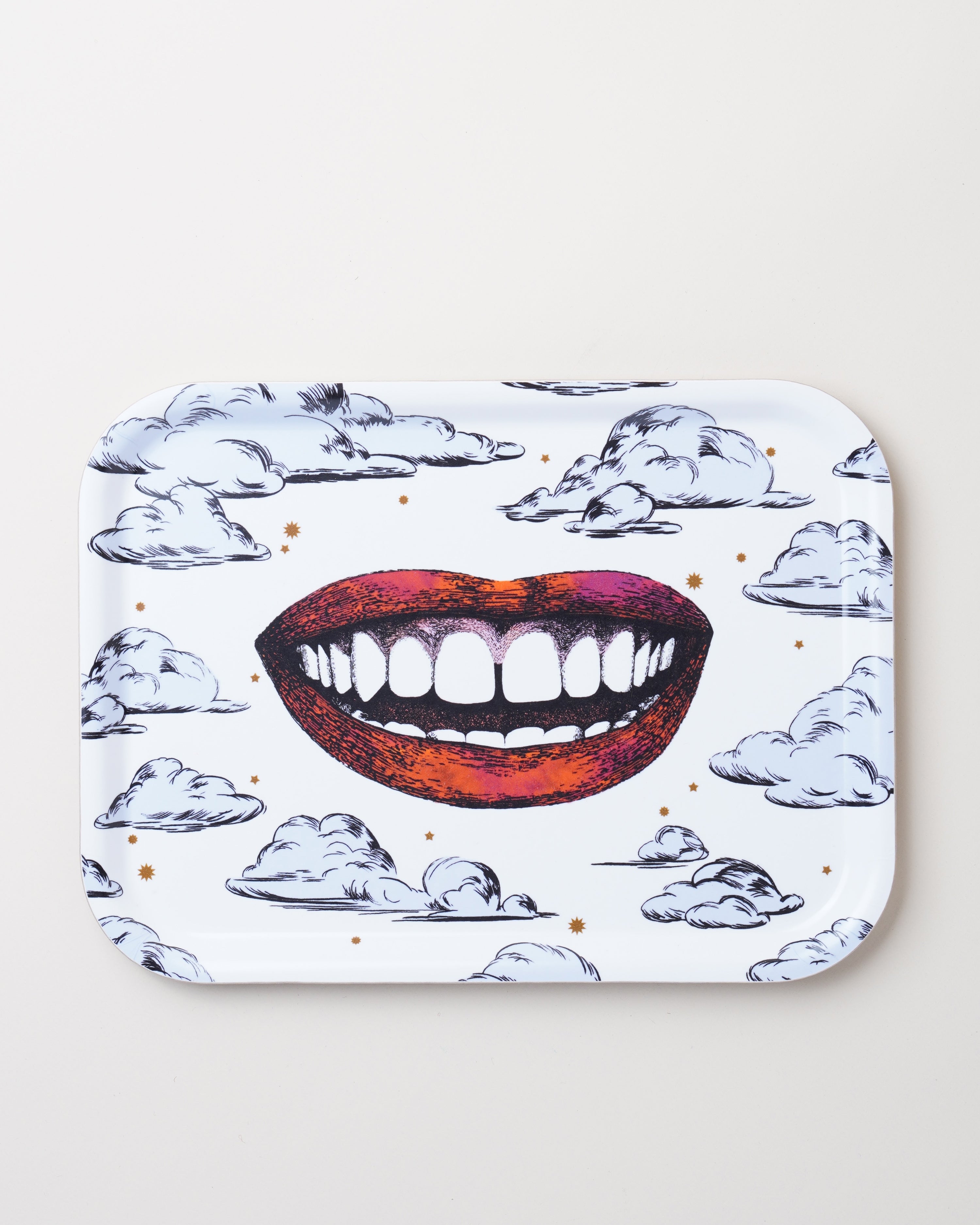 Fabulous Smile/White Tray 27x20cm
