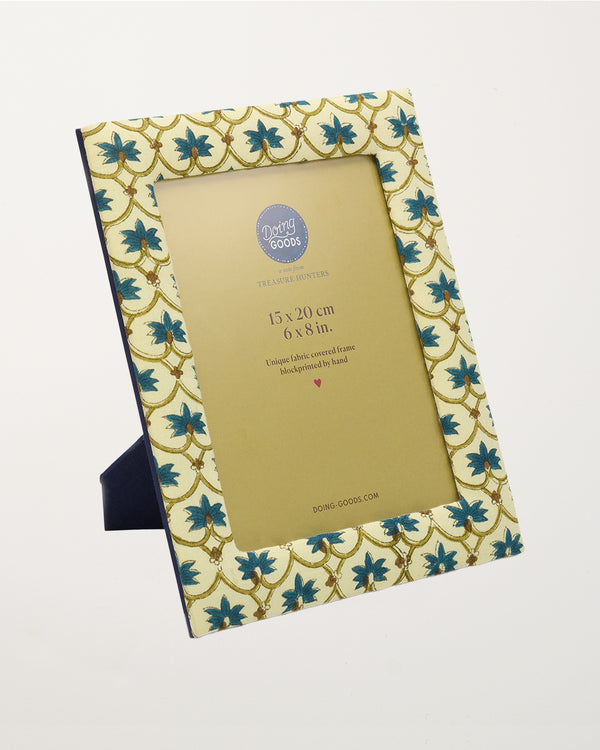 Faina Block Printed Frame