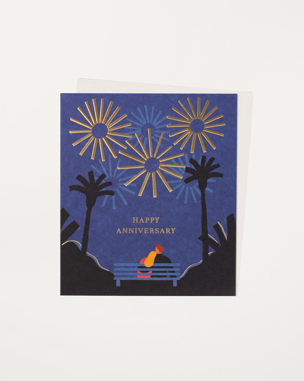 Fireworks Anniversary Card Ana Gaman