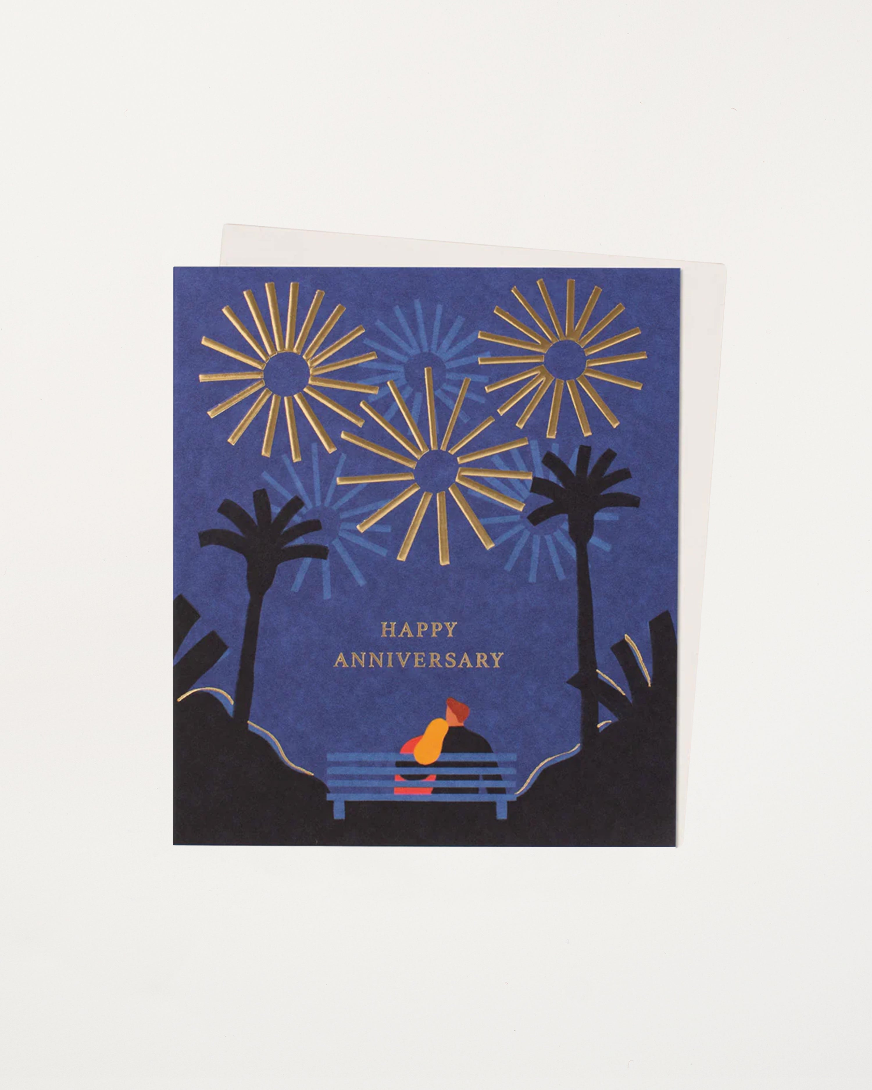 Fireworks Anniversary Card Ana Gaman