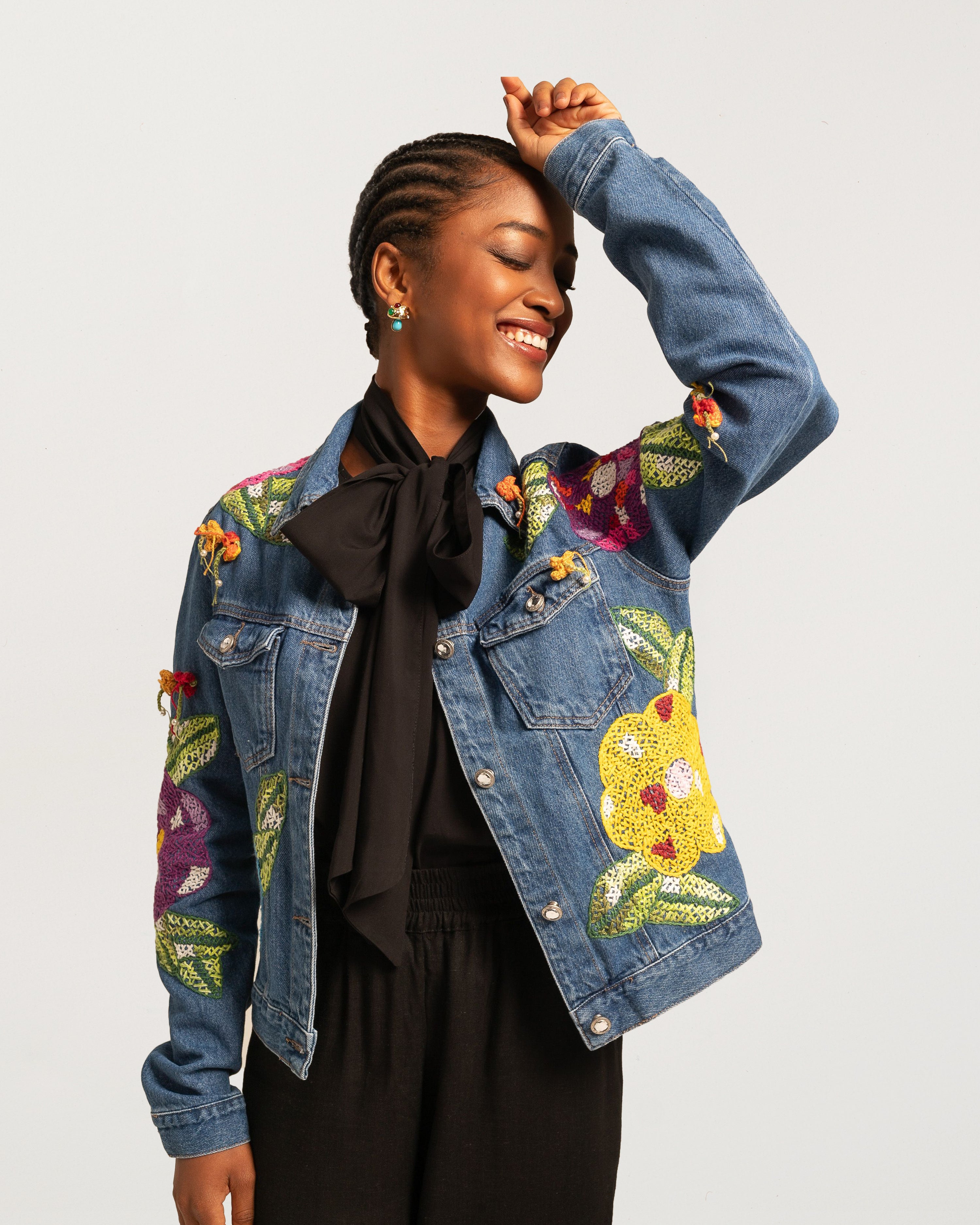 Flower Jacket Cross Stitch