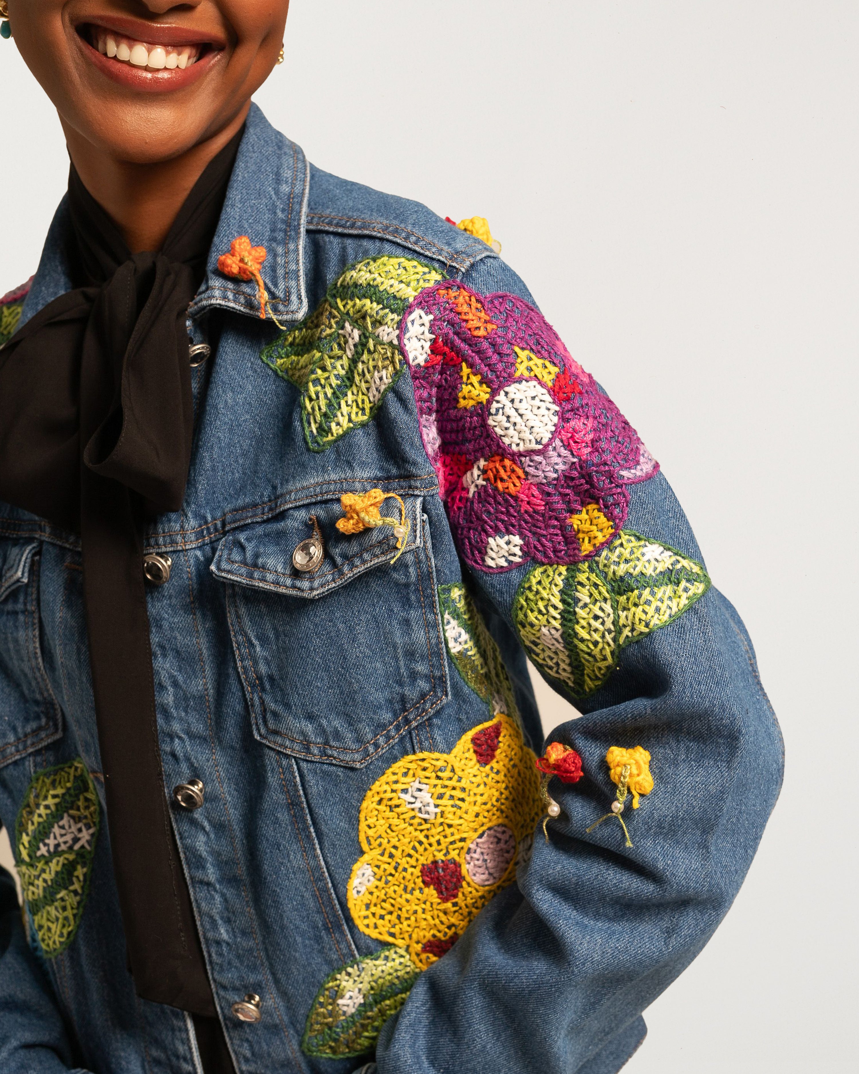Flower Jacket Cross Stitch