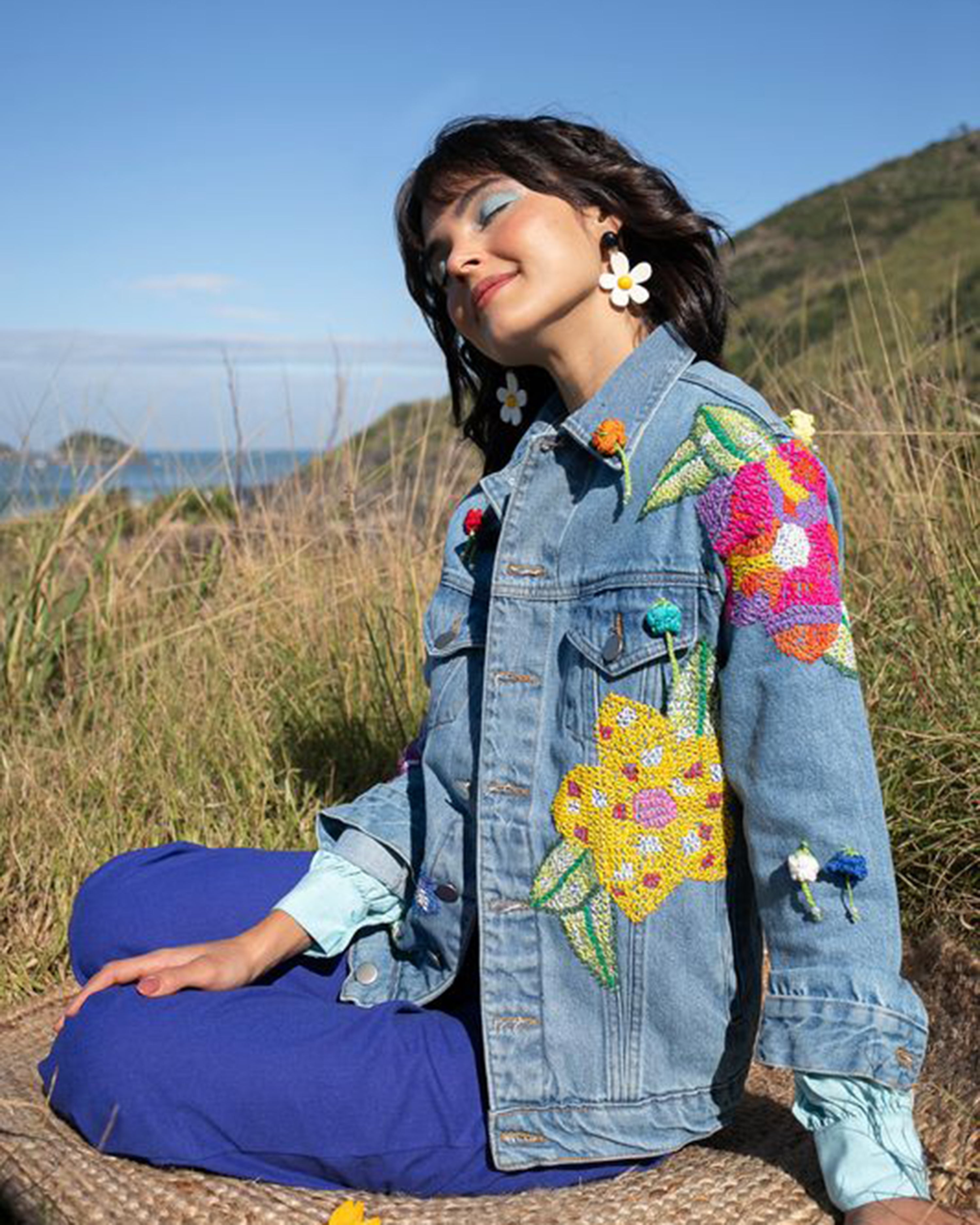 Flower Jacket Cross Stitch