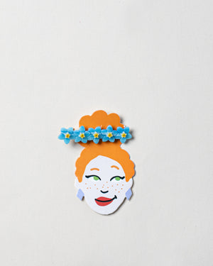 Forget Me Not Hair Clip